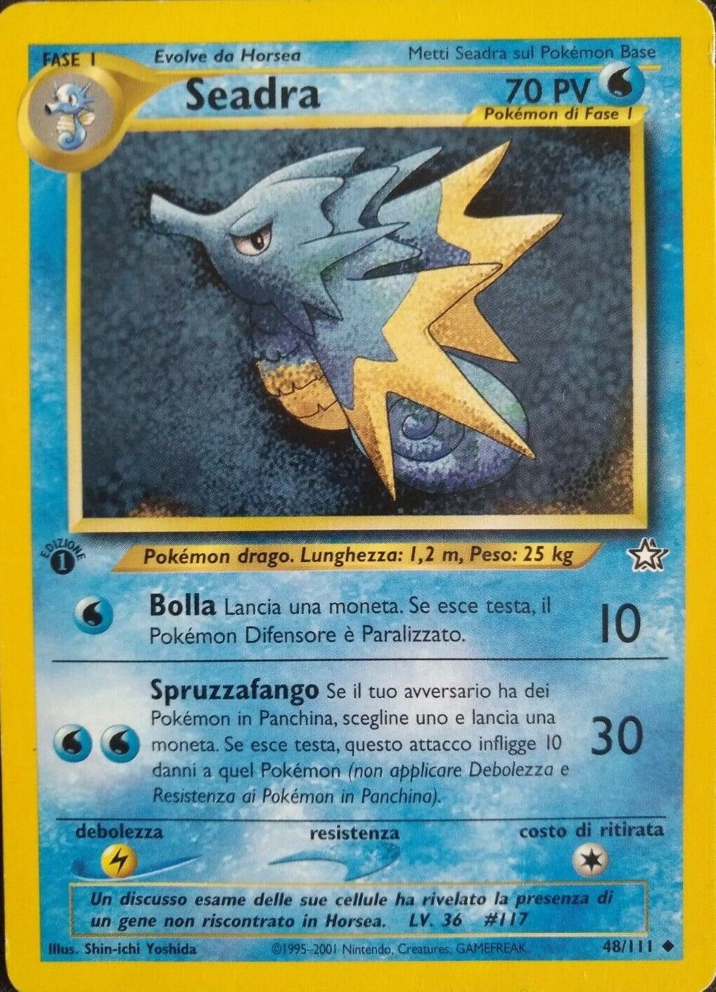 Seadra 048 — Neo Genesis (Italian Pokémon TCG card)