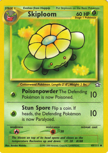 Skiploom 049 — Neo Genesis (Italian Pokémon TCG card)