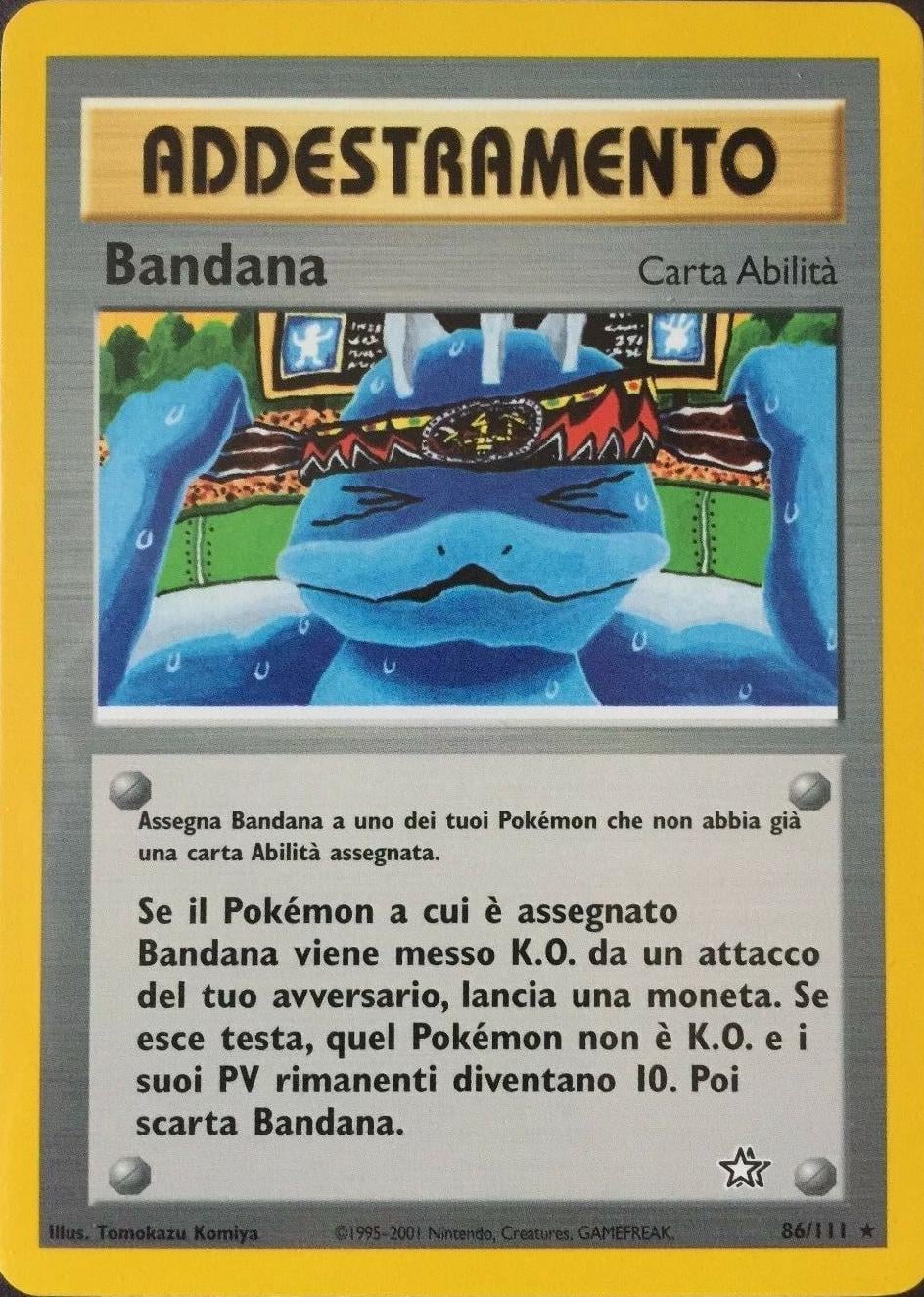 Bandana 086 — Neo Genesis (Italian Pokémon TCG card)