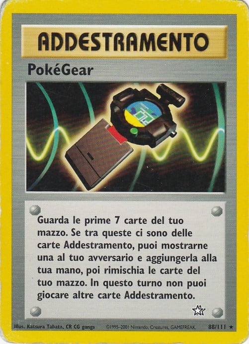 PokéGear 088 — Neo Genesis (Italian Pokémon TCG card)
