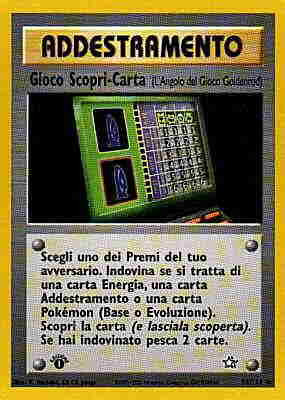 Gioco Scopri-Carta 092 — Neo Genesis (Italian Pokémon TCG card)