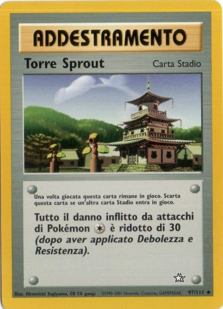 Torre Sprout 097 — Neo Genesis (Italian Pokémon TCG card)