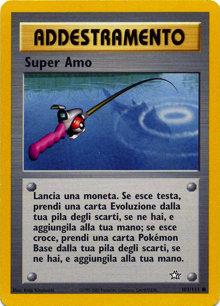 Super Amo 103 — Neo Genesis (Italian Pokémon TCG card)