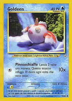 Goldeen 045 — Neo Revelation (Italian Pokémon TCG card)