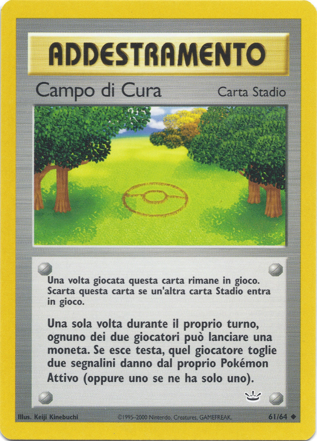 Campo di Cura 061 — Neo Revelation (Italian Pokémon TCG card)
