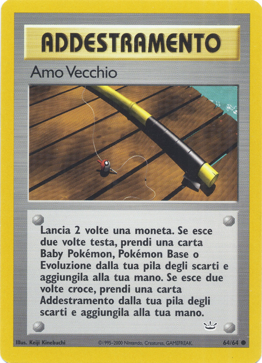 Amo Vecchio 064 — Neo Revelation (Italian Pokémon TCG card)