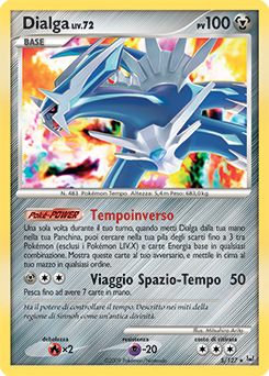 Dialga 005/133 — Platino (Italian Pokémon TCG card)