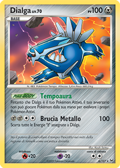 Dialga 006/133 — Platino (Italian Pokémon TCG card)