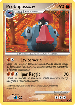 Probopass 060/133 — Platino (Italian Pokémon TCG card)