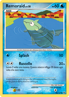 Remoraid 090/133 — Platino (Italian Pokémon TCG card)