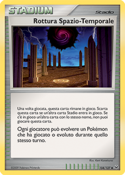 Broken Time-Space 104/133 — Platino (Italian Pokémon TCG card)