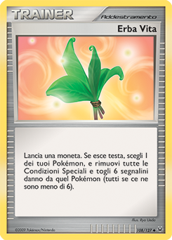 Life Herb 108/133 — Platino (Italian Pokémon TCG card)
