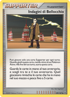 Looker's Investigation 109/133 — Platino (Italian Pokémon TCG card)