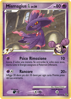 Mismagius GL 010/119 — L’Ascesa dei Rivali (Italian Pokémon TCG card)