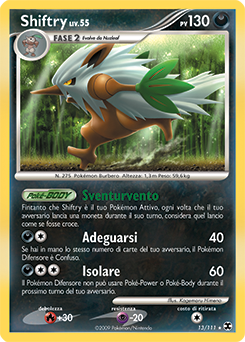 Shiftry 013/119 — L’Ascesa dei Rivali (Italian Pokémon TCG card)