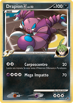 Drapion E4 017/119 — L’Ascesa dei Rivali (Italian Pokémon TCG card)