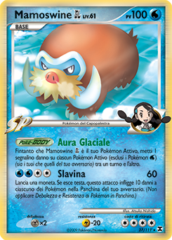 Mamoswine GL 027/119 — L’Ascesa dei Rivali (Italian Pokémon TCG card)