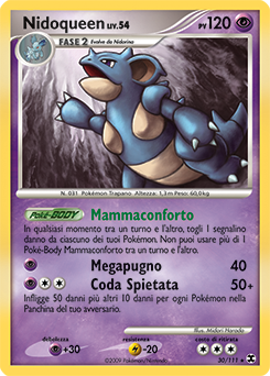 Nidoqueen 030/119 — L’Ascesa dei Rivali (Italian Pokémon TCG card)