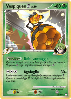 Vespiquen E4 035/119 — L’Ascesa dei Rivali (Italian Pokémon TCG card)