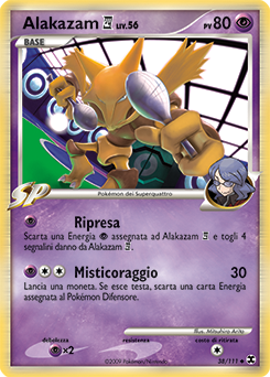 Alakazam E4 038/119 — L’Ascesa dei Rivali (Italian Pokémon TCG card)