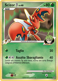 Scizor E4 048/119 — L’Ascesa dei Rivali (Italian Pokémon TCG card)