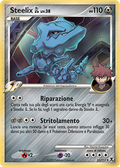 Steelix GL 051/119 — L’Ascesa dei Rivali (Italian Pokémon TCG card)