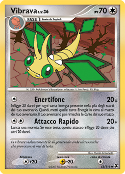 Vibrava 053/119 — L’Ascesa dei Rivali (Italian Pokémon TCG card)