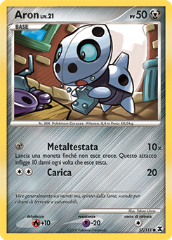Aron 057/119 — L’Ascesa dei Rivali (Italian Pokémon TCG card)