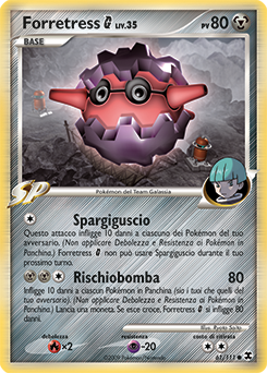 Forretress G 061/119 — L’Ascesa dei Rivali (Italian Pokémon TCG card)