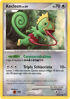 Kecleon 067/119 — L’Ascesa dei Rivali (Italian Pokémon TCG card)