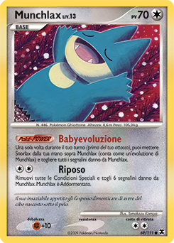 Munchlax 069/119 — L’Ascesa dei Rivali (Italian Pokémon TCG card)