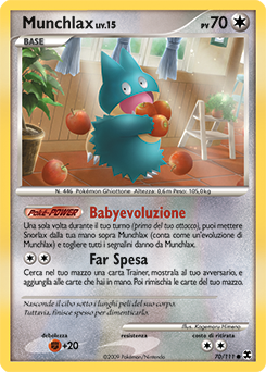 Munchlax 070/119 — L’Ascesa dei Rivali (Italian Pokémon TCG card)
