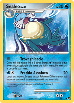 Sealeo 077/119 — L’Ascesa dei Rivali (Italian Pokémon TCG card)