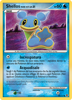 Shellos East Sea 079/119 — L’Ascesa dei Rivali (Italian Pokémon TCG card)
