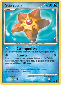 Staryu 083/119 — L’Ascesa dei Rivali (Italian Pokémon TCG card)