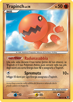 Trapinch 084/119 — L’Ascesa dei Rivali (Italian Pokémon TCG card)