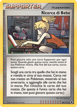 Bebe's Search 089/119 — L’Ascesa dei Rivali (Italian Pokémon TCG card)