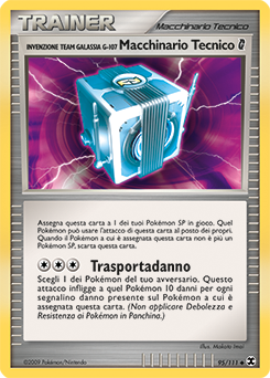 Team Galactic's Invention G-107 Technical Machine G 107/119 — L’Ascesa dei Rivali (Italian Pokémon TCG card)