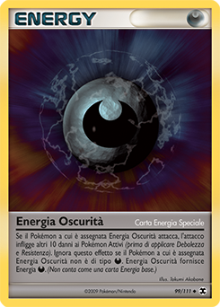 Darkness Energy 099/119 — L’Ascesa dei Rivali (Italian Pokémon TCG card)