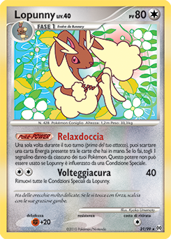 Lopunny 021/111 — Arceus (Italian Pokémon TCG card)