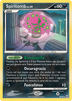 Spiritomb 032/111 — Arceus (Italian Pokémon TCG card)