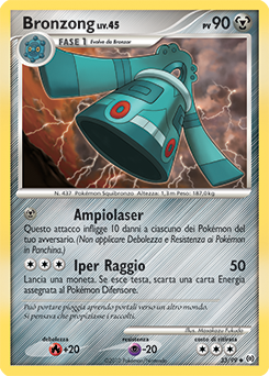 Bronzong 033/111 — Arceus (Italian Pokémon TCG card)