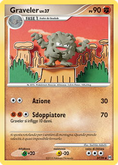 Graveler 037/111 — Arceus (Italian Pokémon TCG card)