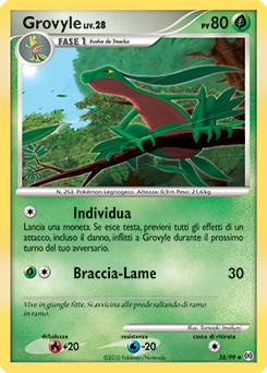Grovyle 038/111 — Arceus (Italian Pokémon TCG card)