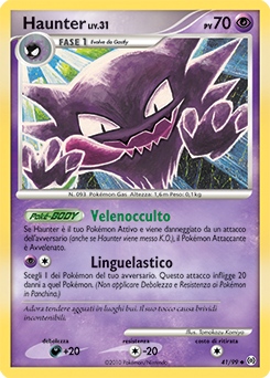 Haunter 041/111 — Arceus (Italian Pokémon TCG card)