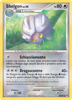 Shelgon 048/111 — Arceus (Italian Pokémon TCG card)