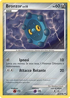 Bronzor 054/111 — Arceus (Italian Pokémon TCG card)