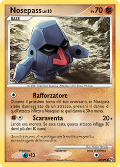 Nosepass 069/111 — Arceus (Italian Pokémon TCG card)