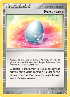 Lucky Egg 088/111 — Arceus (Italian Pokémon TCG card)