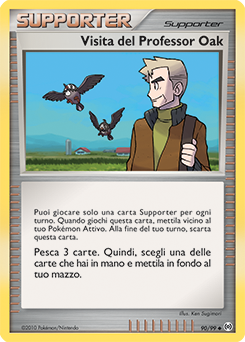 Professor Oak's Visit 090/111 — Arceus (Italian Pokémon TCG card)